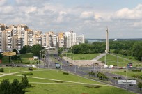 Hero-City Stele in Pobeditelei Avenue, Minsk