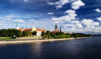 View of the Old Town, Riga